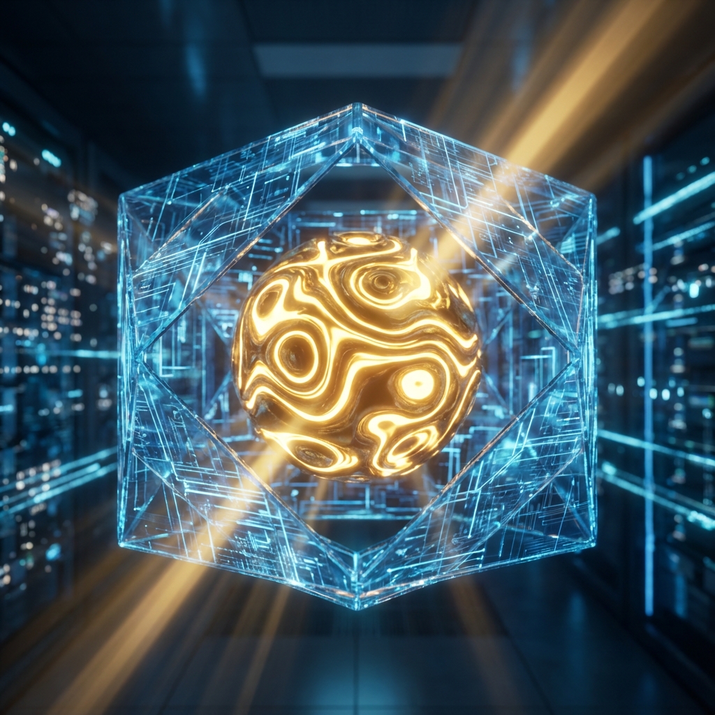 AI Authenticity Abstract